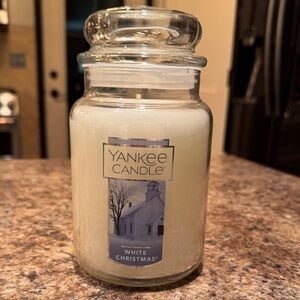 Brand New Yankee Candle White Christmas Festive Candle 22 Oz Jar Retired